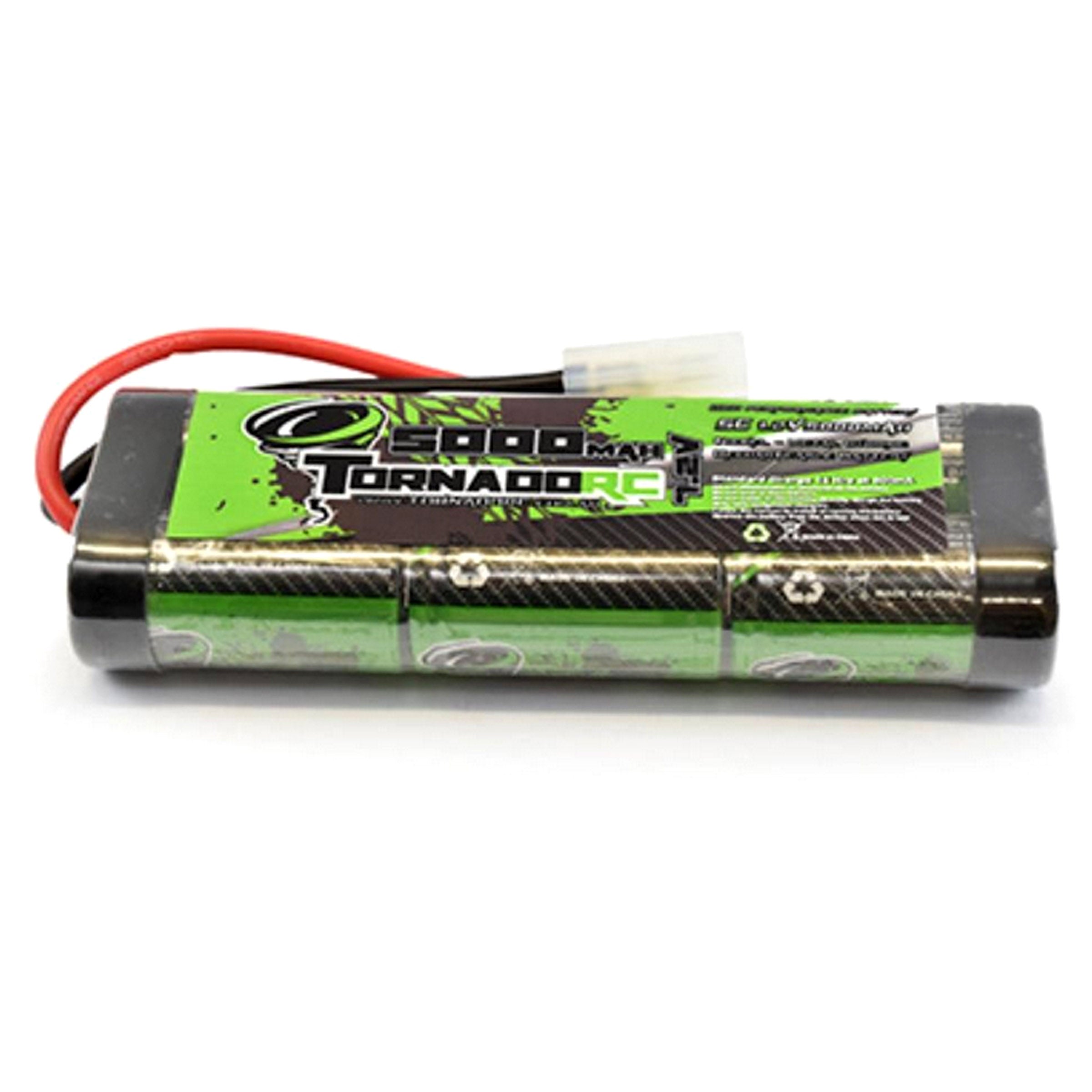 Tornado RC 7.2v 5000mah Stick Pack Battery For RC Radio Control Car - Tamiya Connector